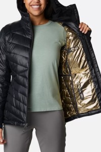 Куртка жіноча Columbia  Joy Peak™ Hooded Jacket чорна 1982671-010 изображение 6