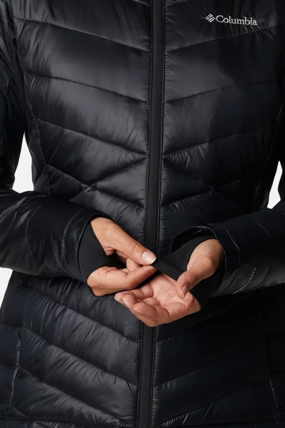 Куртка жіноча Columbia  Joy Peak™ Hooded Jacket чорна 1982671-010 — фото 8