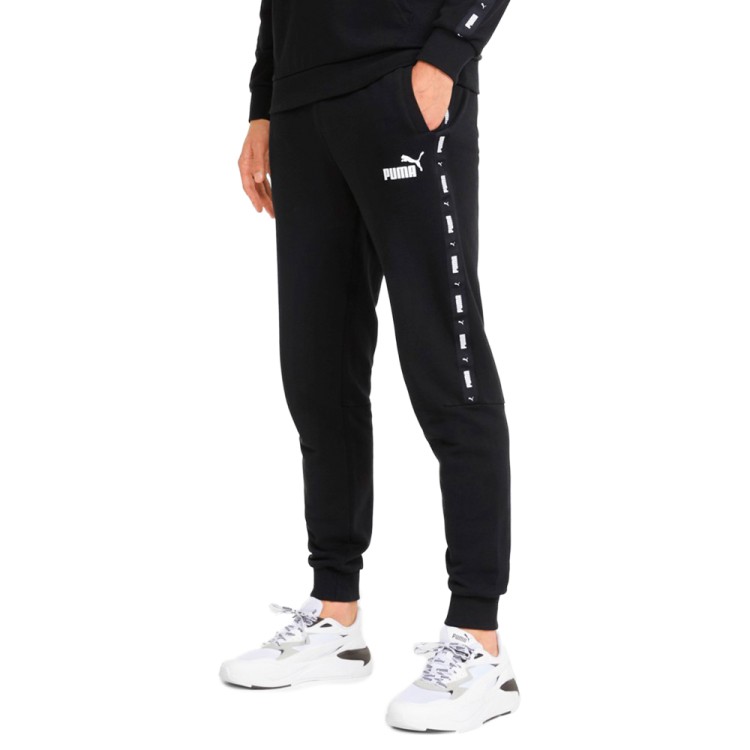 Брюки мужские Puma Ess+ Tape Sweatpants Tr черные 84738801 изображение 1