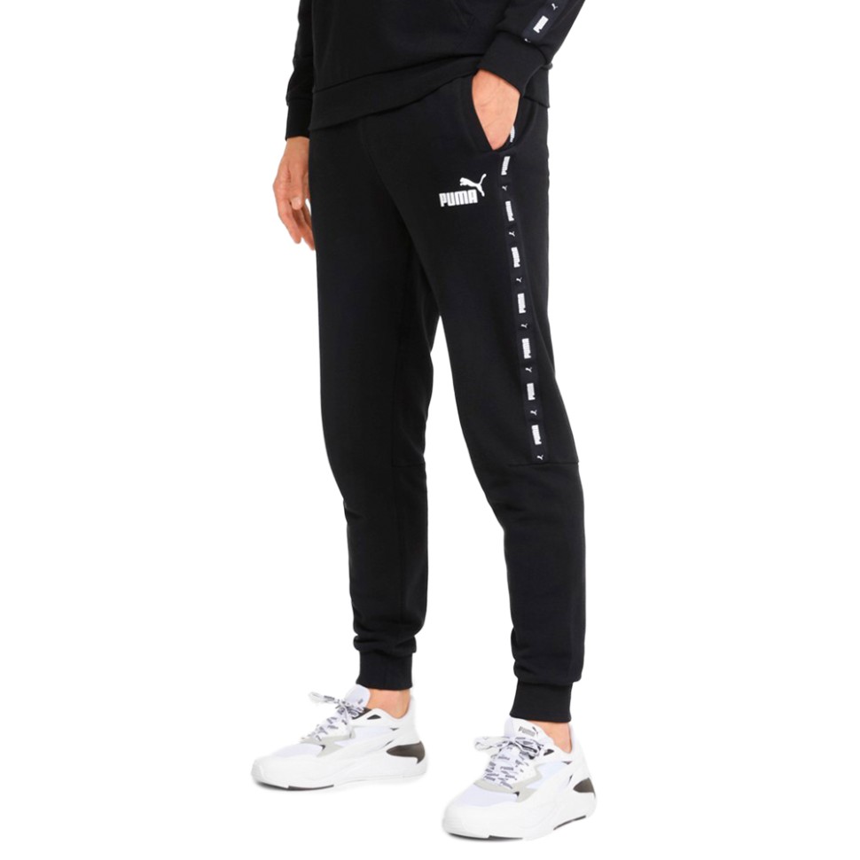 Брюки мужские Puma Ess+ Tape Sweatpants Tr черные 84738801 изображение 1