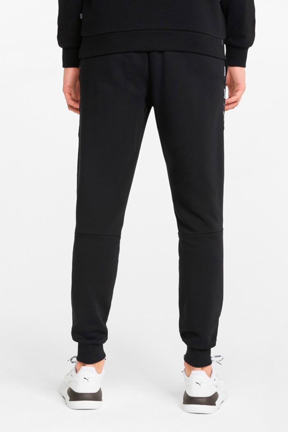 Штани чоловічі Puma Ess+ Tape Sweatpants Tr чорні 84738801 — фото 3