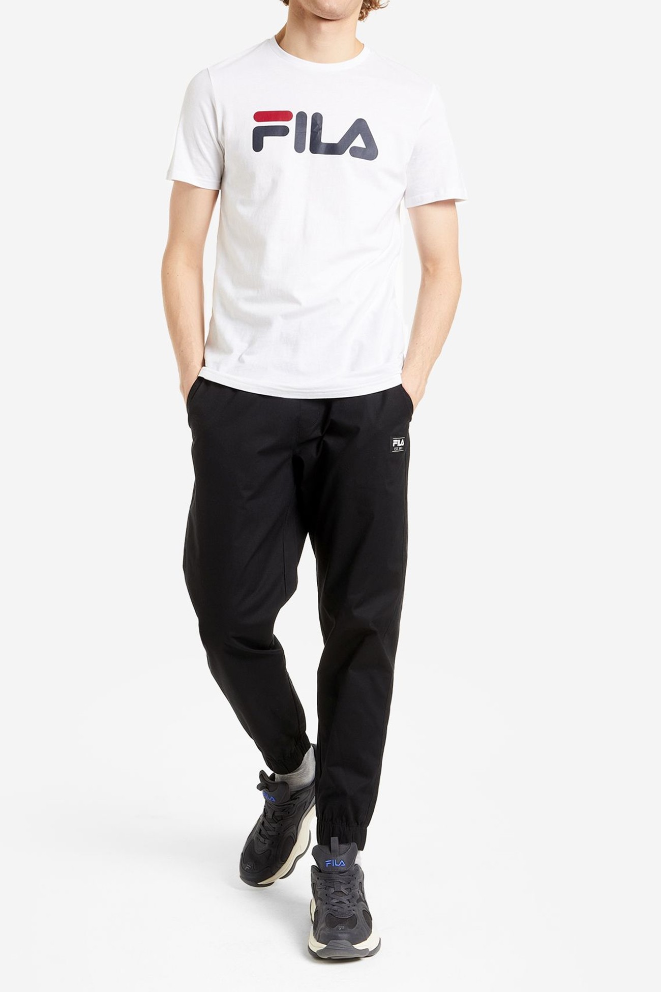 Штани чоловічі Fila чорні 113347-99 изображение 2