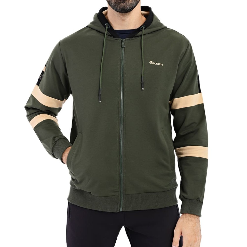 Толстовка мужская Radder Montone хаки 442236-350 — Sport City Толстовка мужская Radder Montone хаки 442236-350