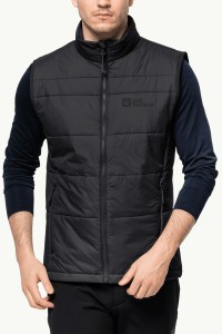 Жилет чоловічий Jack Wolfskin BERGLAND INS VEST M чорний 1206901-6000 изображение 2