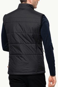 Жилет чоловічий Jack Wolfskin BERGLAND INS VEST M чорний 1206901-6000 изображение 3