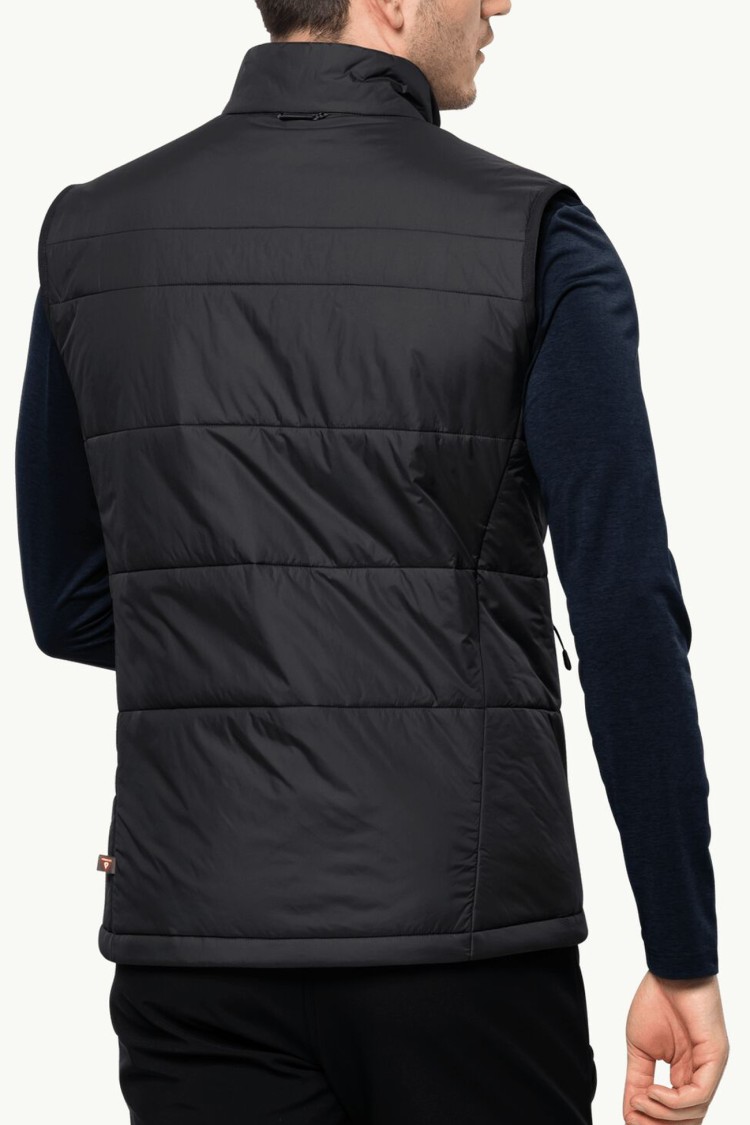Жилет чоловічий Jack Wolfskin BERGLAND INS VEST M чорний 1206901-6000 изображение 3