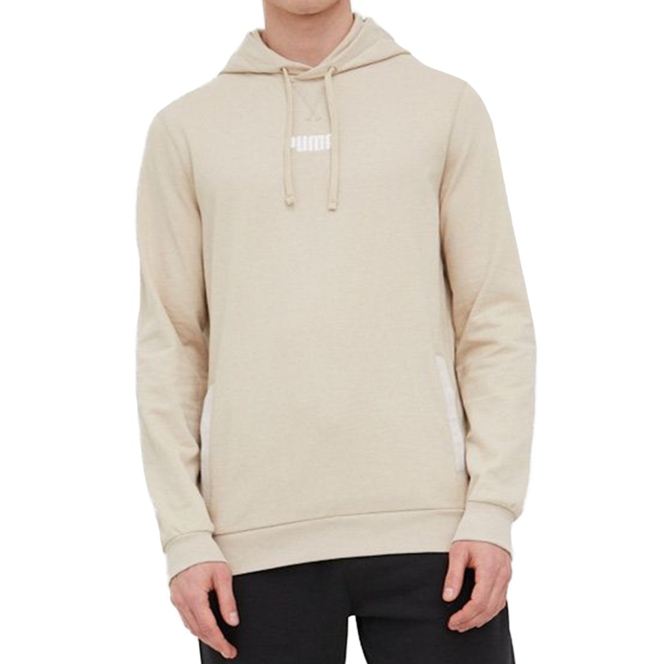 Толстовка чоловіча Puma Modern Basics Hoodie TR Putty бежева 84741064 — фото 1