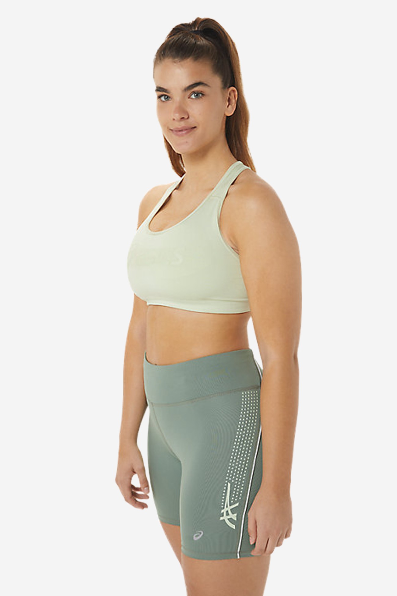 Бра жіночий Asics CORE ASICS LOGO BRA м'ятний 2012C573-300 изображение 3