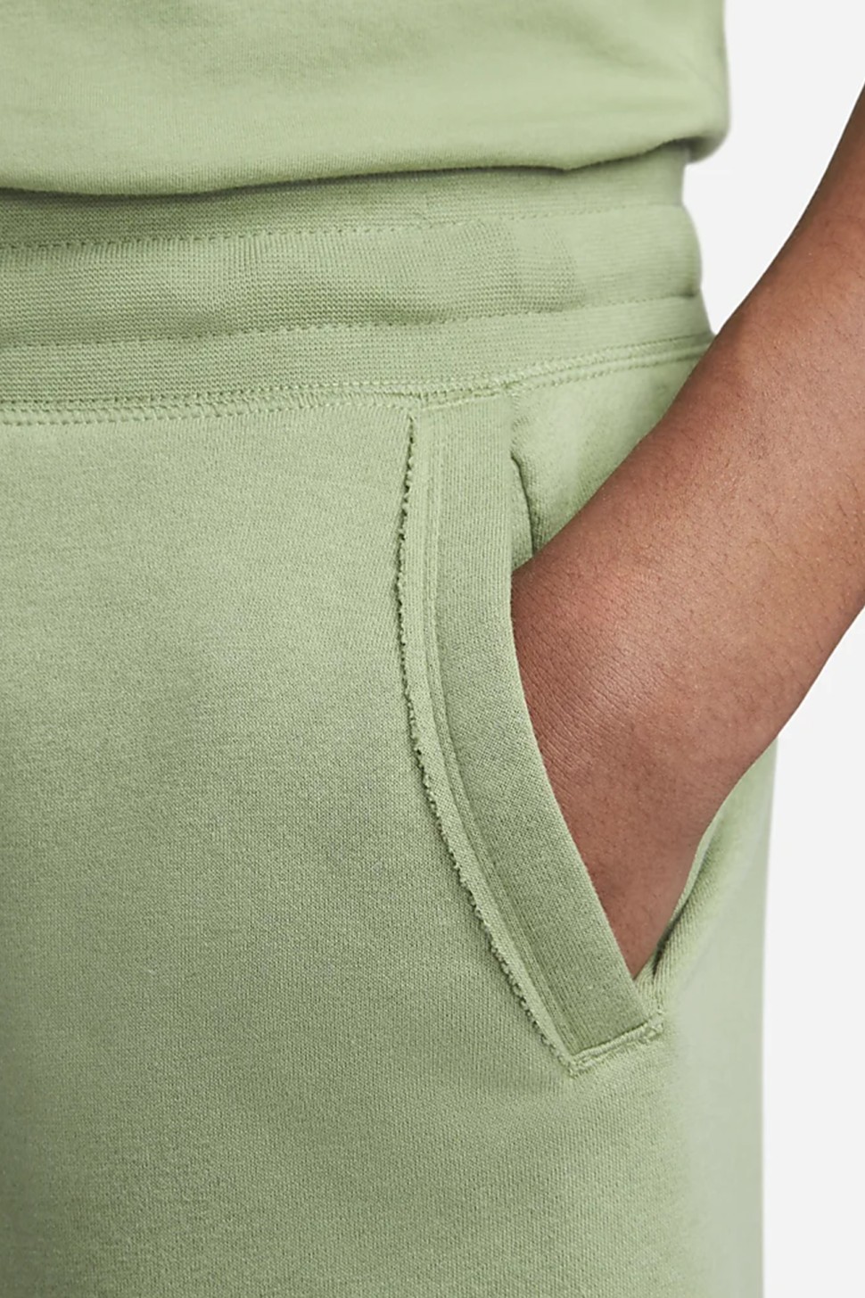 Шорти чоловічі Nike M NK CLUB ALUMNI HBR FT SHORT чорні DX0502-386 — фото 5