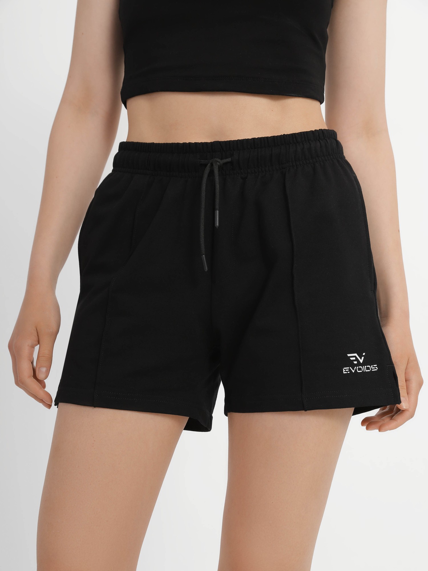 Шорты женские Evoids Caven черные 552306-010 изображение 3