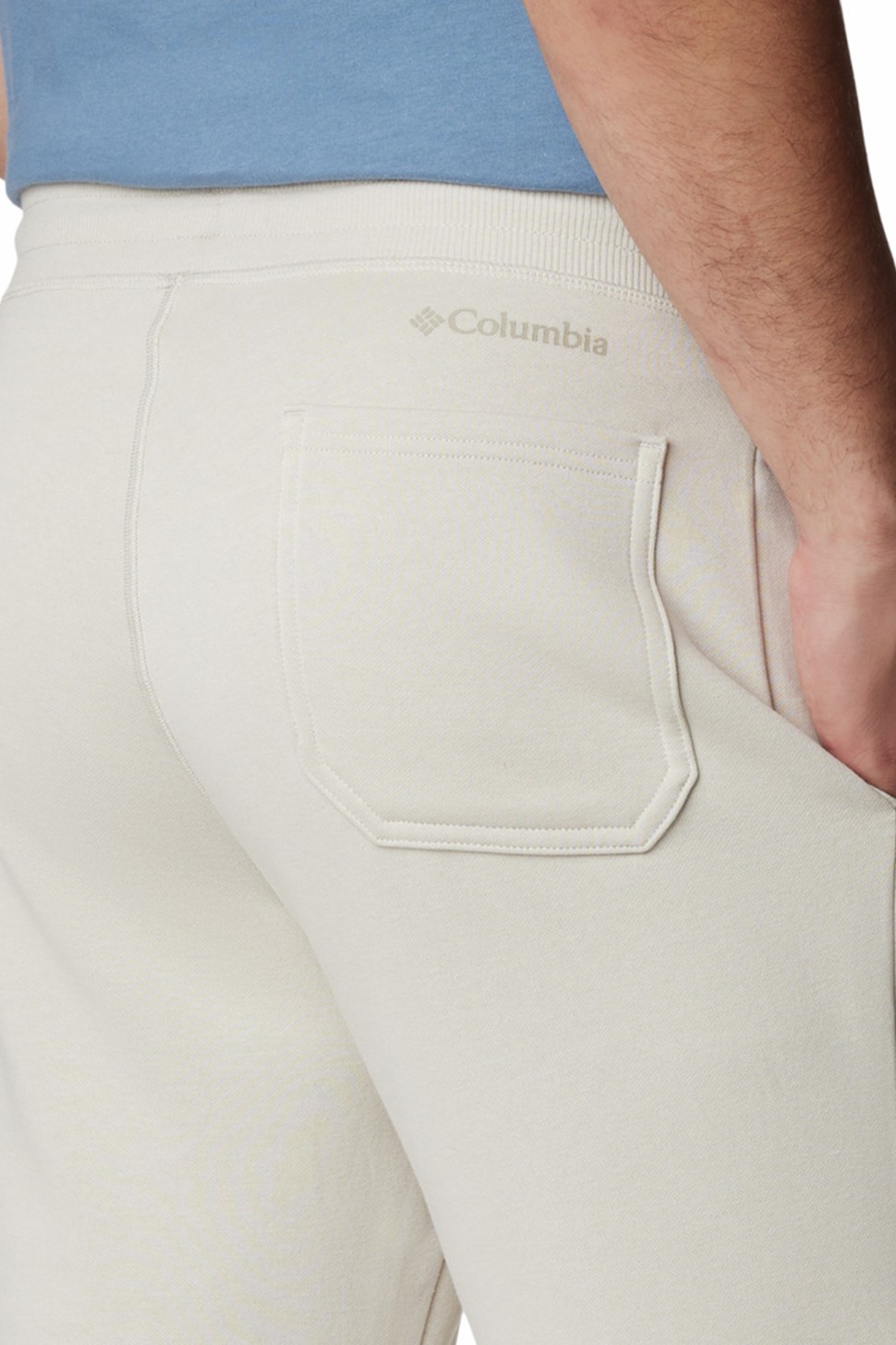 Штани чоловічі Columbia M CSC Logo™ Fleece Jogger II бежеві 1911601-278 — фото 6