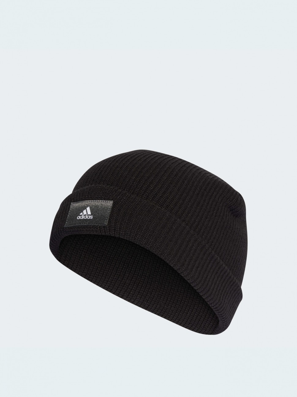 Шапка Adidas ESS BEANIE CUFF чорна IB2661 — фото 2