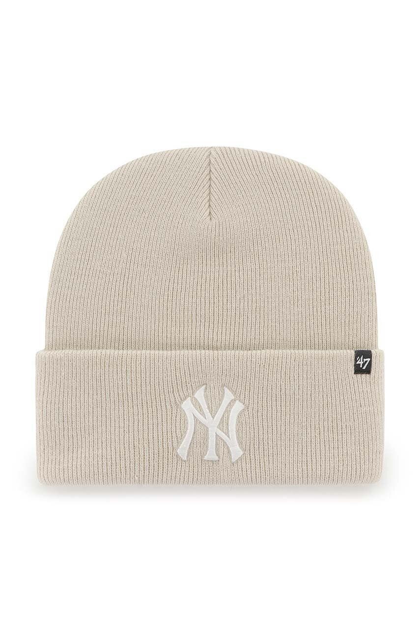 Шапка 47 Brand MLB NEW YORK YANKEES HAYMAKER бежева B-HYMKR17ACE-BNA — фото 2