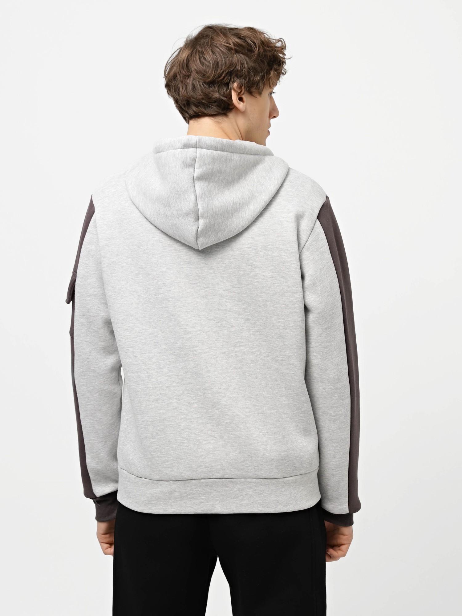 Толстовка мужская Evoids Giverny серая 552407-011 изображение 3