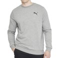 Толстовка мужская Puma ESS Small Logo Crew TR серая 58668453