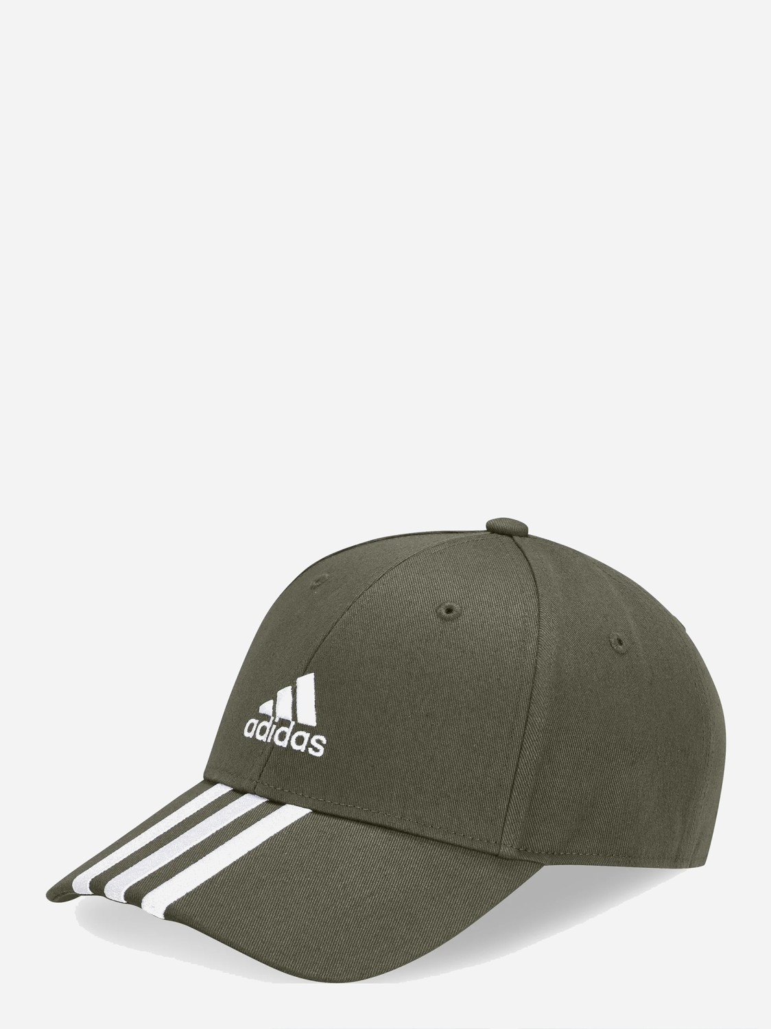 Бейсболка  Adidas BBALL 3S CAP CT оливковая II3511 изображение 2