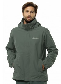 Вітрівка чоловіча Jack Wolfskin STORMY POINT 2L JKT M зелена 1111142-4311 изображение 2