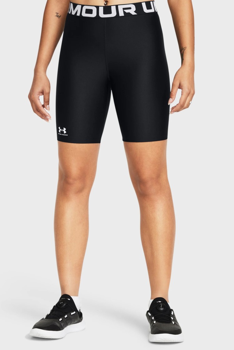 Шорти жіночі Under Armour UA HG Authentics 8in Short чорні 1383627-001 изображение 2
