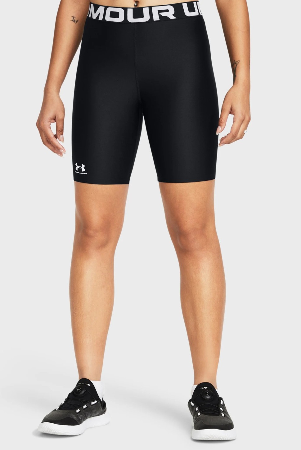 Шорти жіночі Under Armour UA HG Authentics 8in Short чорні 1383627-001 — фото 3