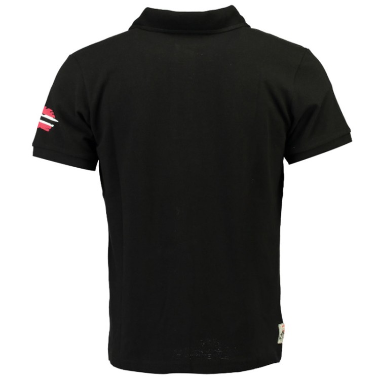 Футболка мужская Geographical Norway черная SR119H-010 изображение 2