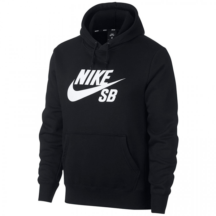 Толстовка мужская Nike SB Icon Essential черная AJ9733-010
