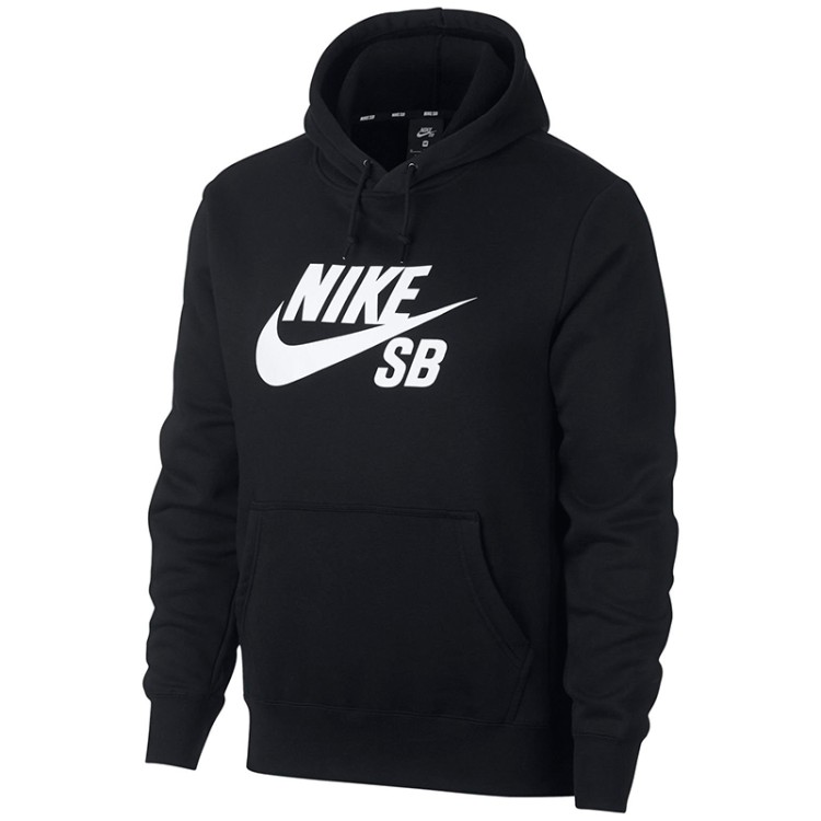 Толстовка мужская Nike SB Icon Essential черная AJ9733-010 изображение 1