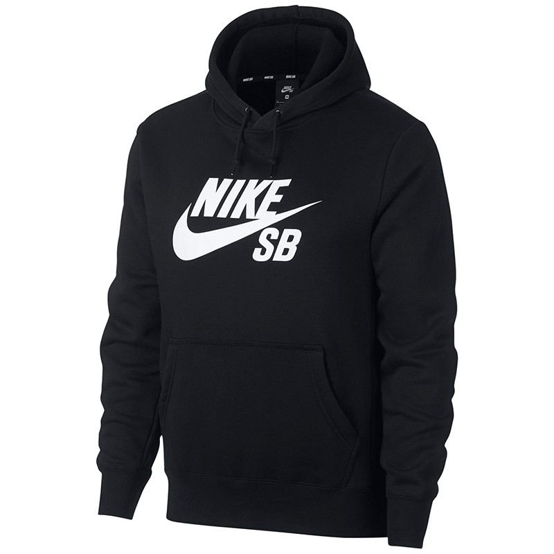 Толстовка мужская Nike SB Icon Essential черная AJ9733-010 изображение 1