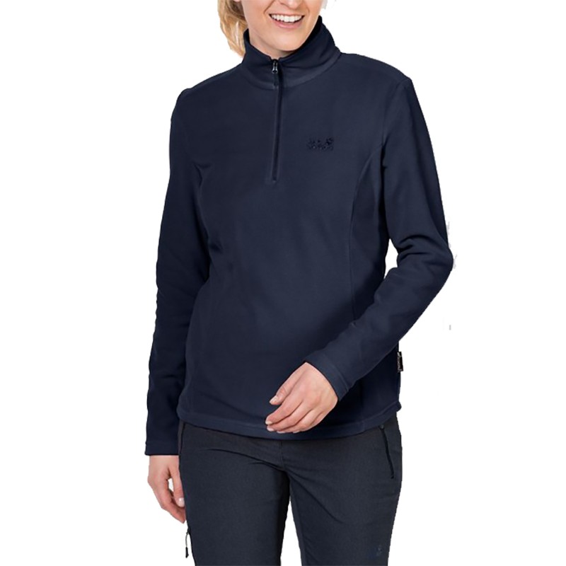 Толстовка женская Jack Wolfskin синяя 1703771-1910 изображение 3