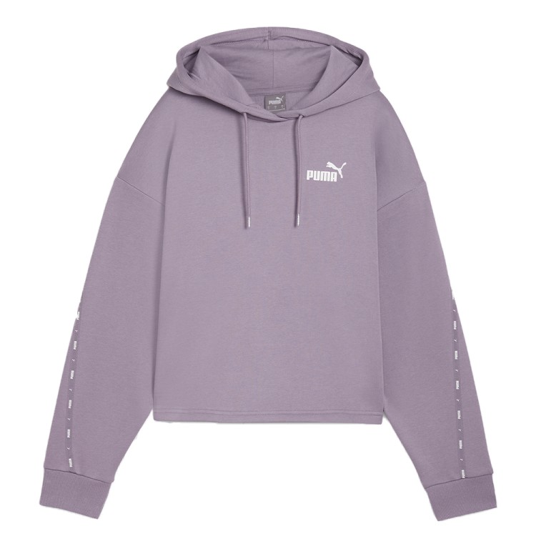 Толстовка женская Puma ESS TAPE Hoodie FL фиолетовая 67599630 изображение 1