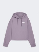 Толстовка женская Puma ESS TAPE Hoodie FL фиолетовая 67599630 изображение 2