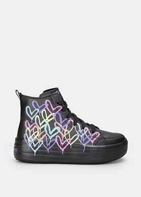 Черевики дитячі Skechers HYPERLIFT чорні 314075L BKMT — фото 5