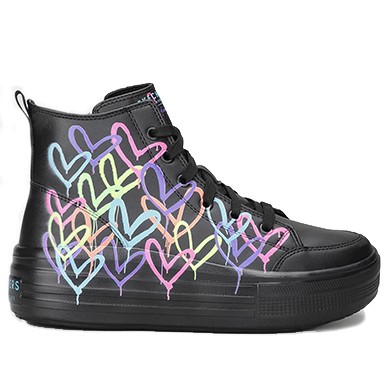 Ботинки детские Skechers HYPERLIFT черные 314075L BKMT изображение 6