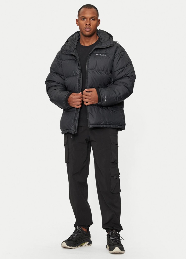 Куртка мужская Columbia PIKE LAKE™ II HOODED JACKET черная 2050931-012 изображение 4