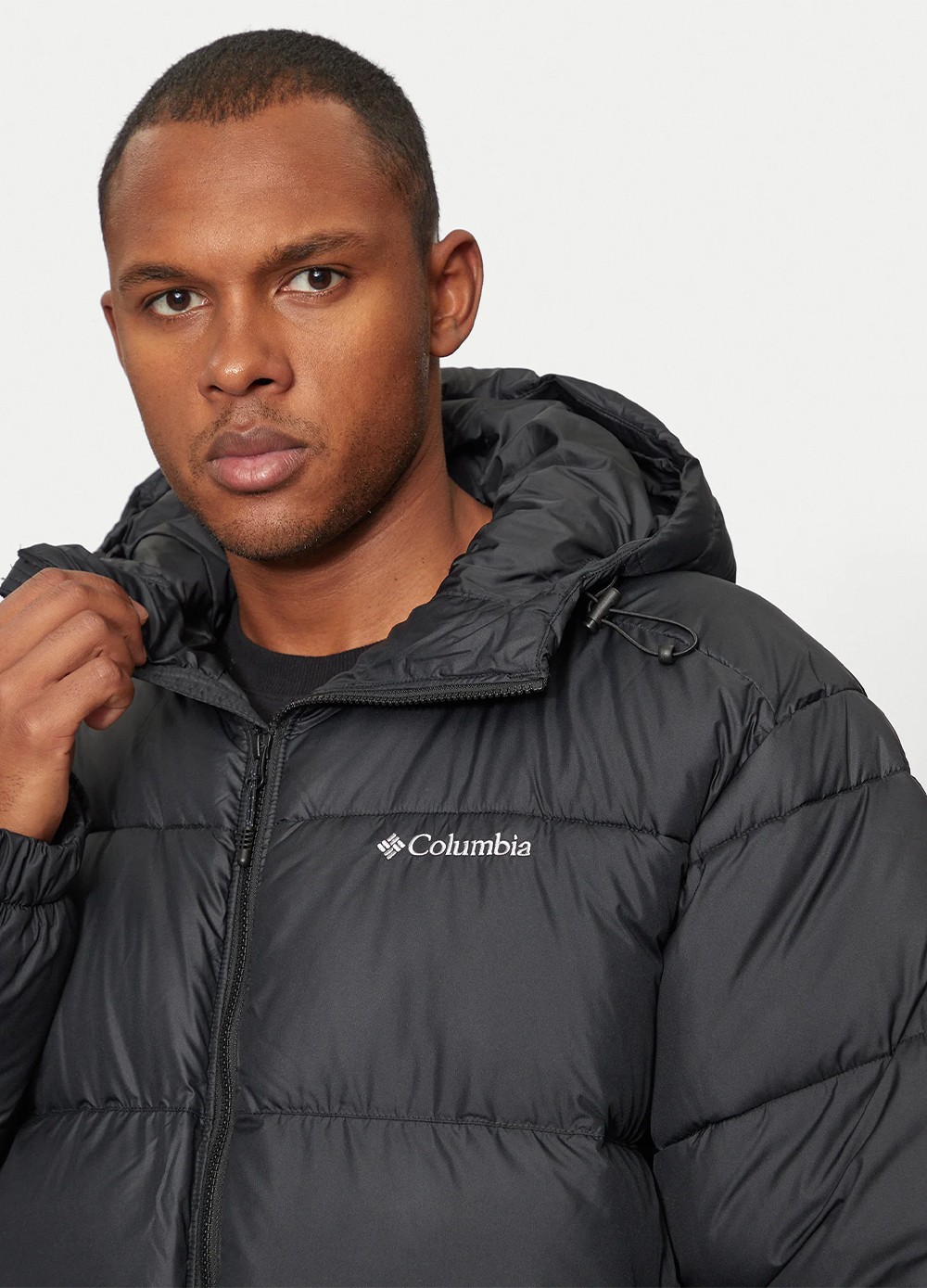 Куртка чоловіча Columbia PIKE LAKE™ II HOODED JACKET чорна 2050931-012 изображение 5