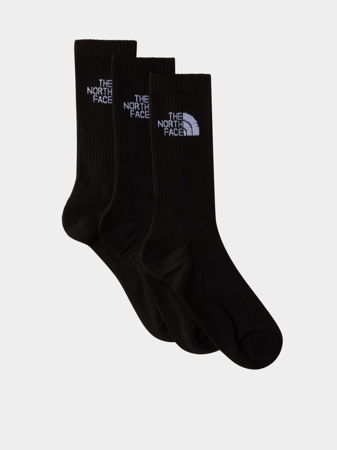 Шкарпетки The North Face Multi Sport Cush Crew Sock 3p чорні NF0A882HJK31 изображение 2