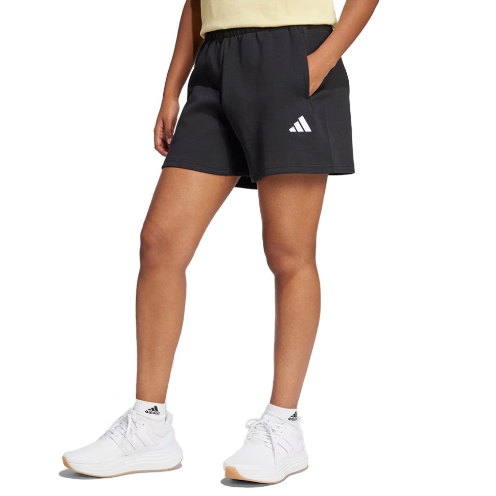 Шорты женские Adidas W FI SL SHO черные JC5466 изображение 1