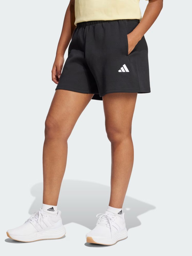 Шорты женские Adidas W FI SL SHO черные JC5466 изображение 2