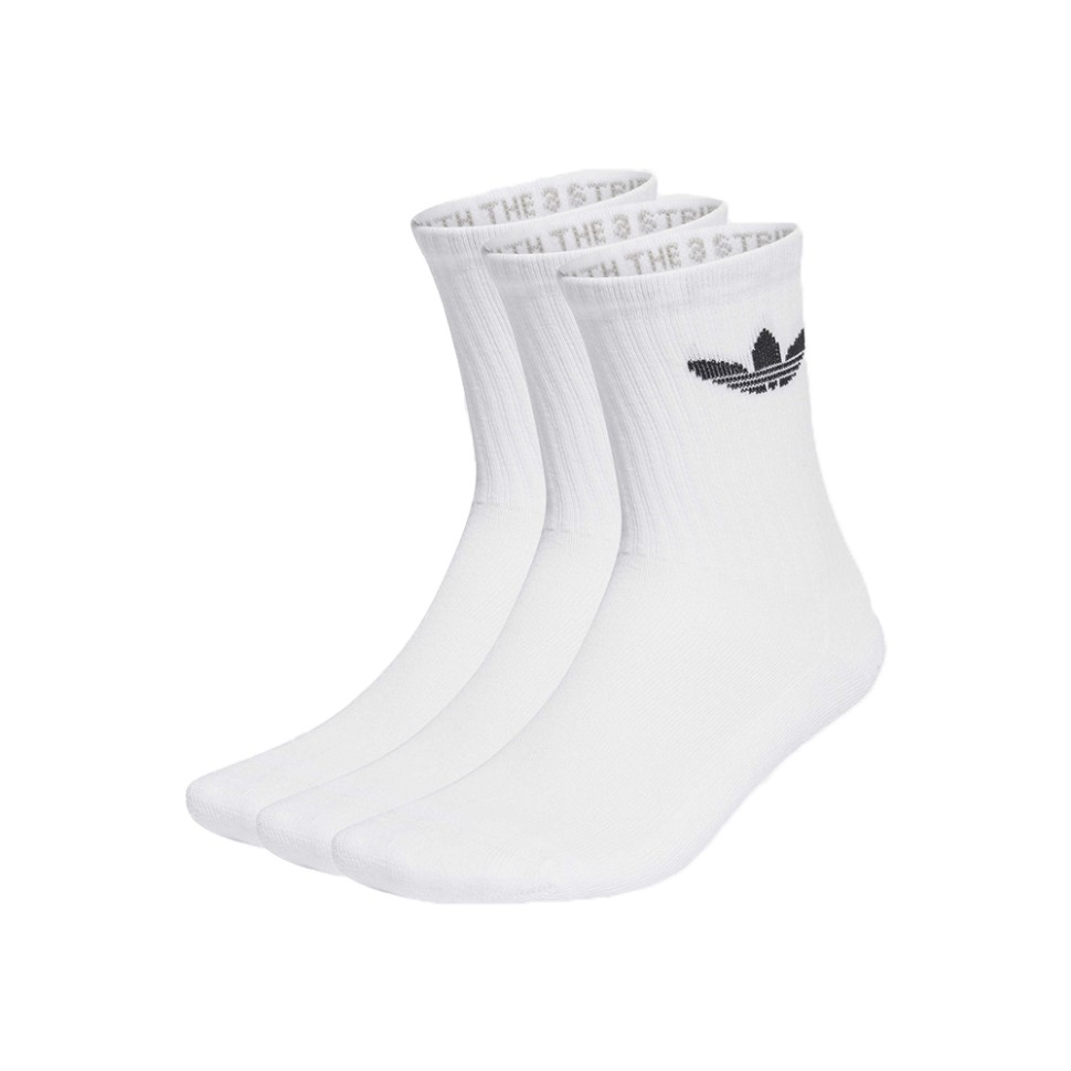 Шкарпетки Adidas TRE CRW CUSH3PP білі IJ5616 — фото 1