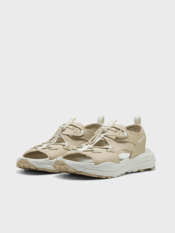 Сандалі жіночі Puma Hypnotic Sandal бежеві 40165303 изображение 3