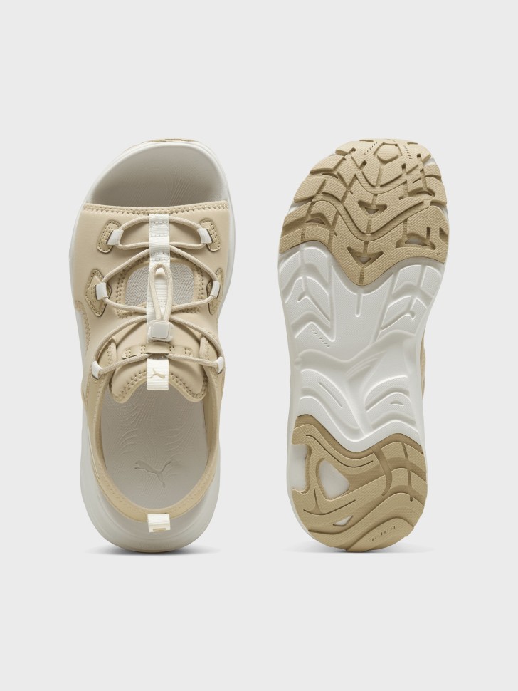 Сандалі жіночі Puma Hypnotic Sandal бежеві 40165303 изображение 7
