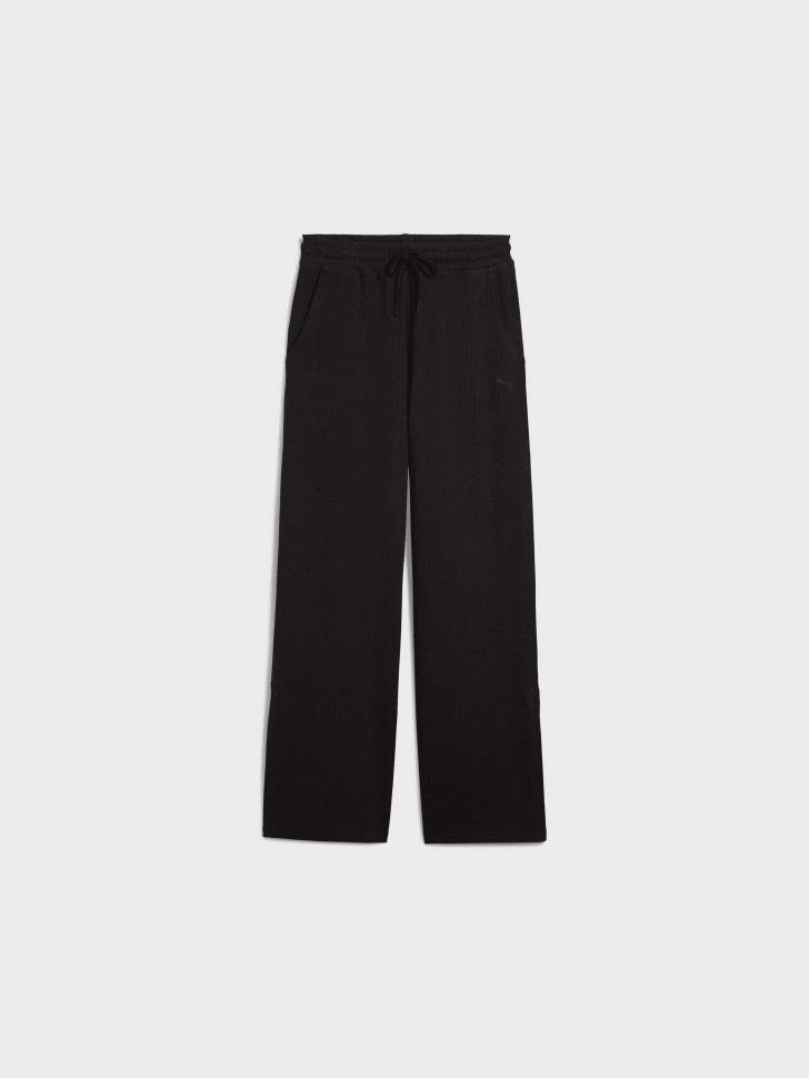 Брюки женские Puma HER High-Waist Straight Pant черные 68506101 изображение 7