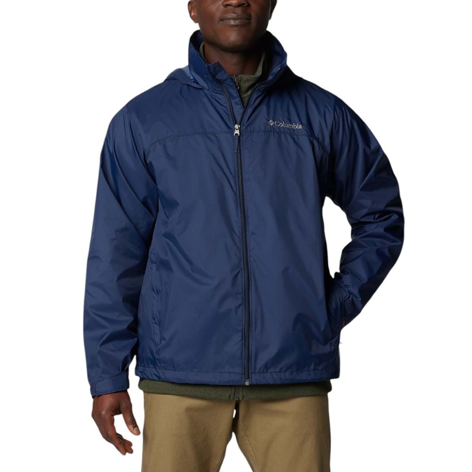 Ветровка мужская Columbia Glennaker Lake™ II Rain Jacket темно-синяя 2089791-464 изображение 1