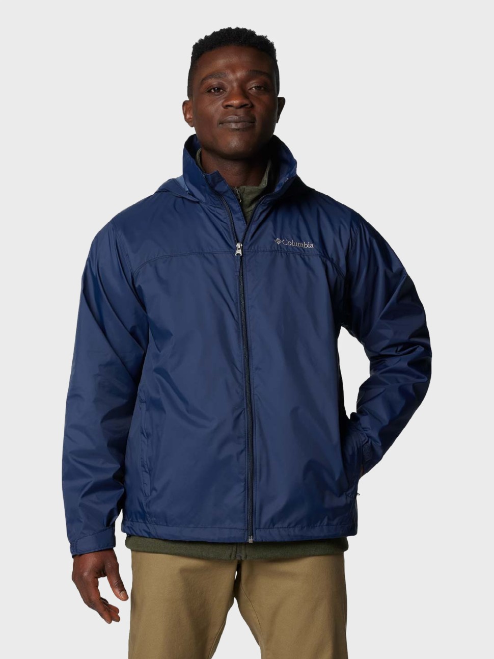 Вiтрiвка чоловiча Columbia Glennaker Lake™ II Rain Jacket темно-синя 2089791-464 — фото 2