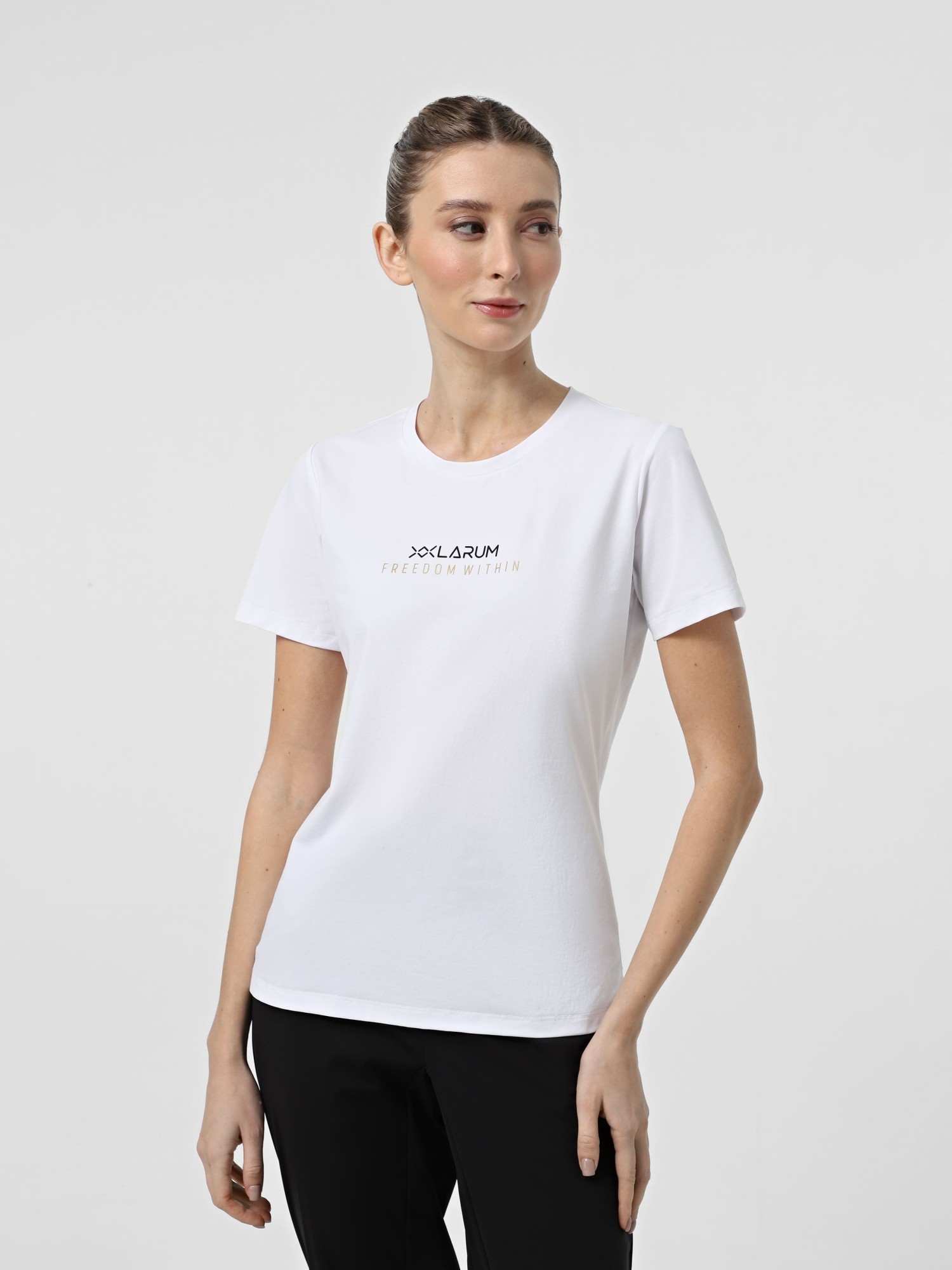 Футболка женская Larum Astrid белая 102513-100 изображение 2