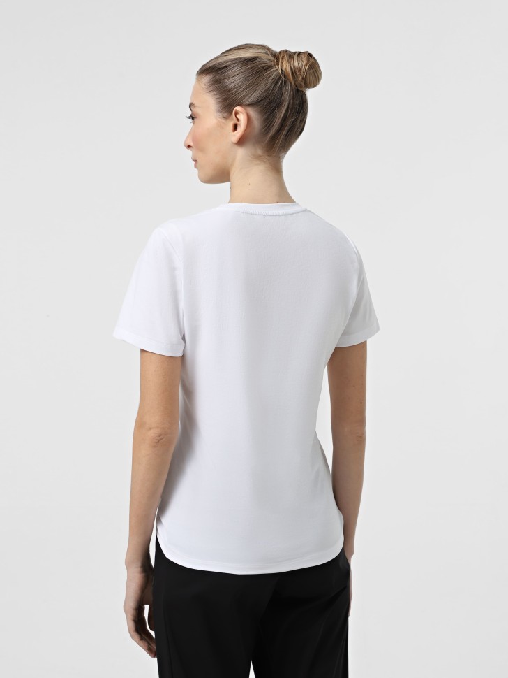 Футболка женская Larum Astrid белая 102513-100 изображение 3