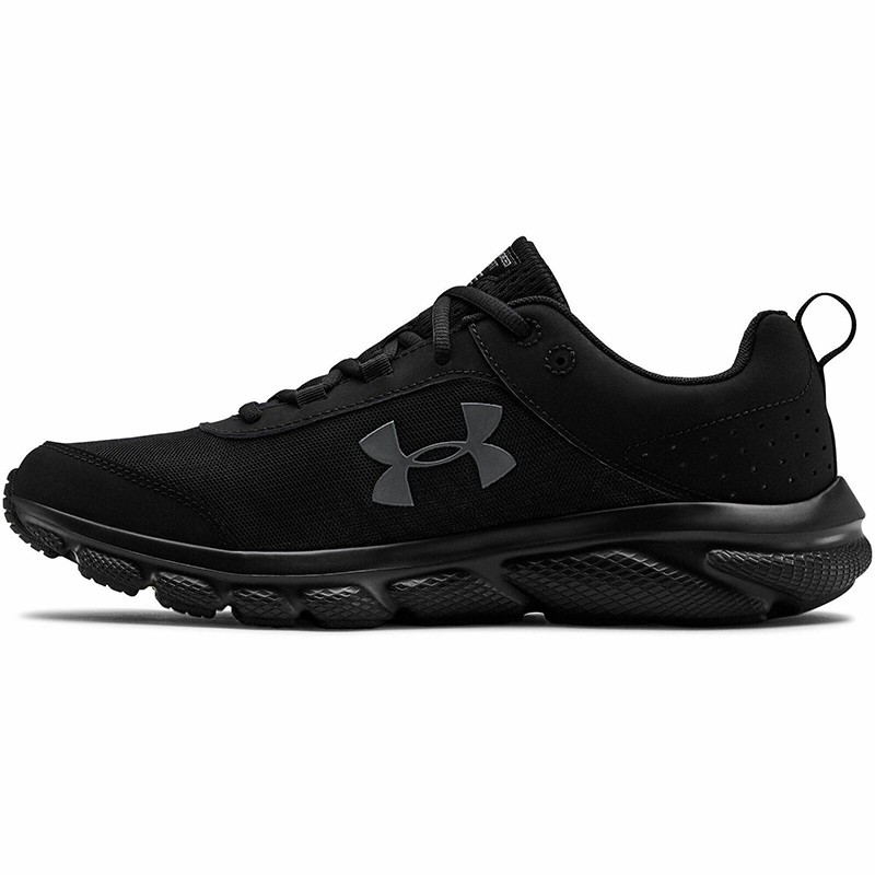 Кросівки чоловічі Under Armour Charged Assert 8 чорні 3021952-002 изображение 2