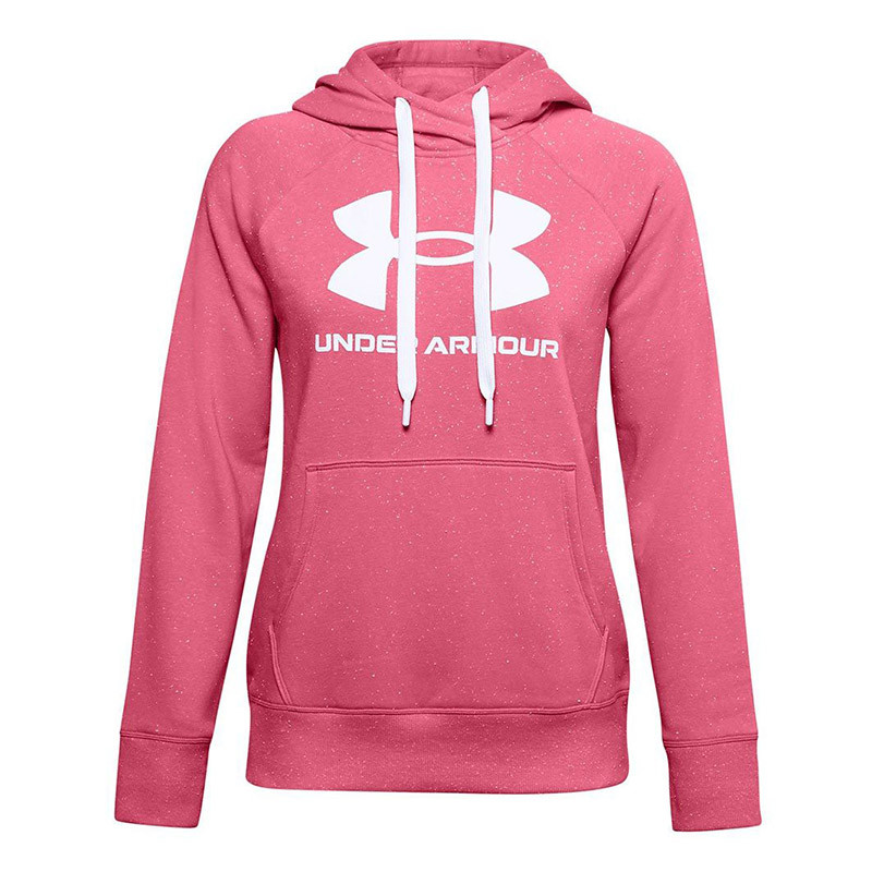 Толстовка женская Under Armour Rival Fleece Logo розовая 1356318-668 изображение 1