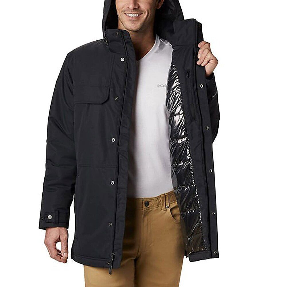 Куртка мужская Columbia Rugged Path™ Parka черная 1798912-010 изображение 6