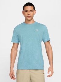 Футболка чоловіча Nike M NSW TEE CLUB SSNL WASH SU25 блакитна HJ0732-464 изображение 2