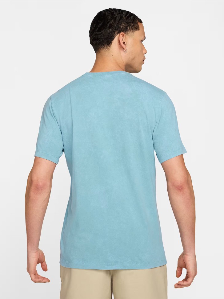 Футболка чоловіча Nike M NSW TEE CLUB SSNL WASH SU25 блакитна HJ0732-464 изображение 3
